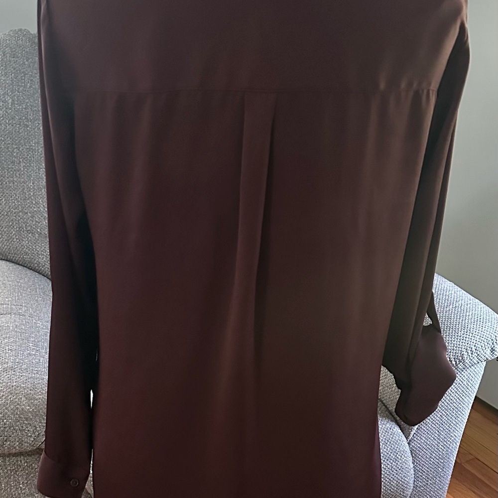 Express Plum Purple City Shirt SZ large - Picture 2 of 6